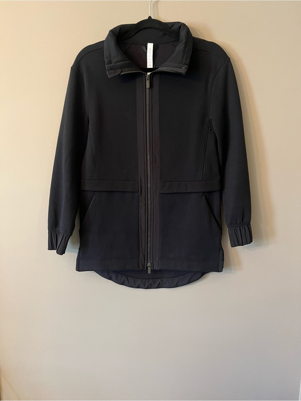 lululemon athletica Black Full-Zip Fleece Jacket